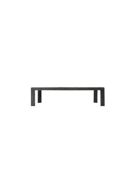 Rectangular and Square Coffee Tables Luxurious Aged Oak Rectangular Cocktail Table