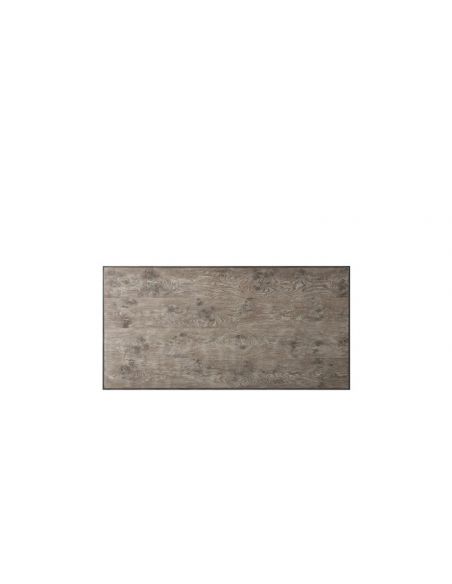 Rectangular and Square Coffee Tables Luxurious Aged Oak Rectangular Cocktail Table
