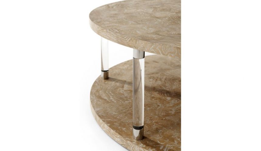 Round and Oval Coffee tables Breathtaking Mystical State of the Art Round Cocktail Table