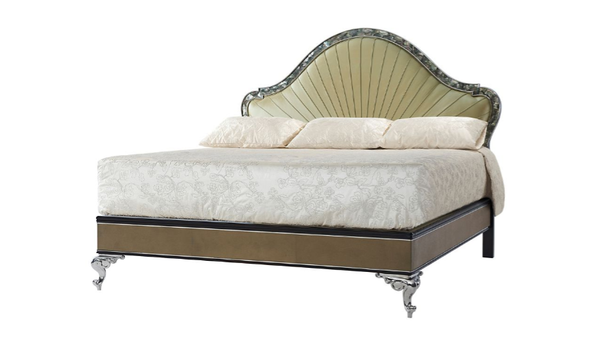 Queen and King Sized Beds Lovely Shells and Seafoam King Bed