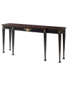 Console & Sofa Tables High End Modern Swirl Mahogany Serving Table