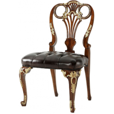 Dining Chairs Luxurious Royal Queen of Night Side Chair