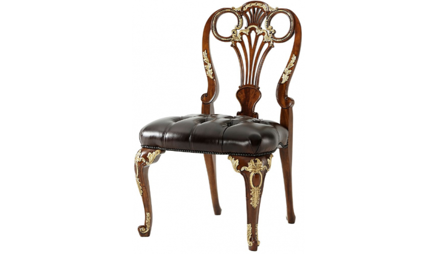 Luxurious Royal Queen of Night Side Chair