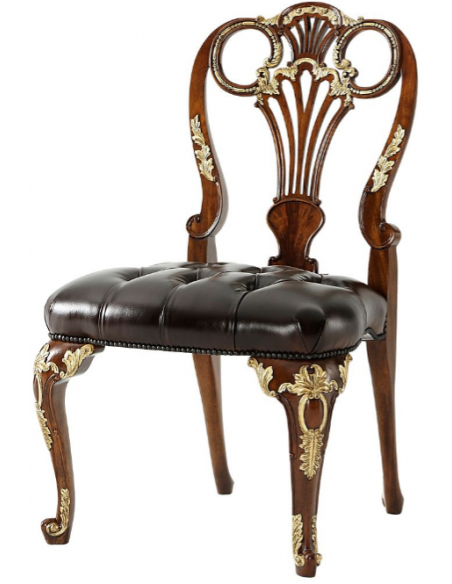 Luxurious Royal Queen of Night Side Chair 