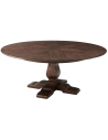 Round Extending Dining Tables Deluxe Vanilla Latte Dining Table