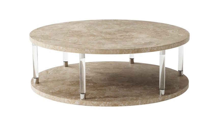 Round and Oval Coffee tables Breathtaking Mystical State of the Art Round Cocktail Table