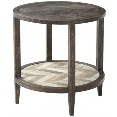 Coffee Tables Lovely Mahogany Chevron Accent Table
