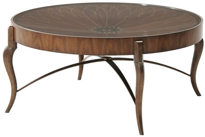 Round and Oval Coffee tables Gorgeous First Bloom Cocktail Table