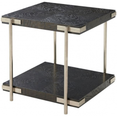 TABLES - SIDE, LAMP & BEDSIDE Stunning Moonbeams at Midnight Accent Table