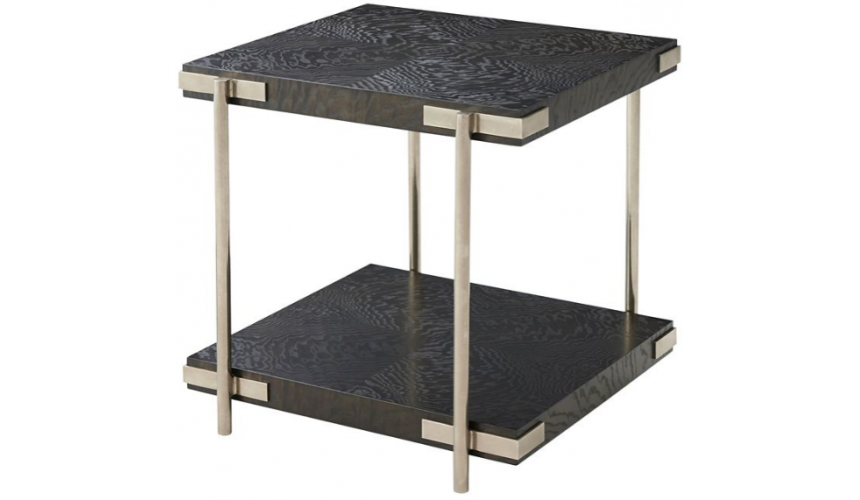 TABLES - SIDE, LAMP & BEDSIDE Stunning Moonbeams at Midnight Accent Table