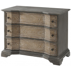 Chest of Drawers Grand and Rustic Seafoam Grey Chest of Drawers