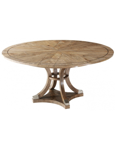 Beautiful Crossed Echo Oak Table