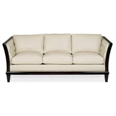 SOFA, COUCH & LOVESEAT High End Off-White is the New White Leather Sofa 2
