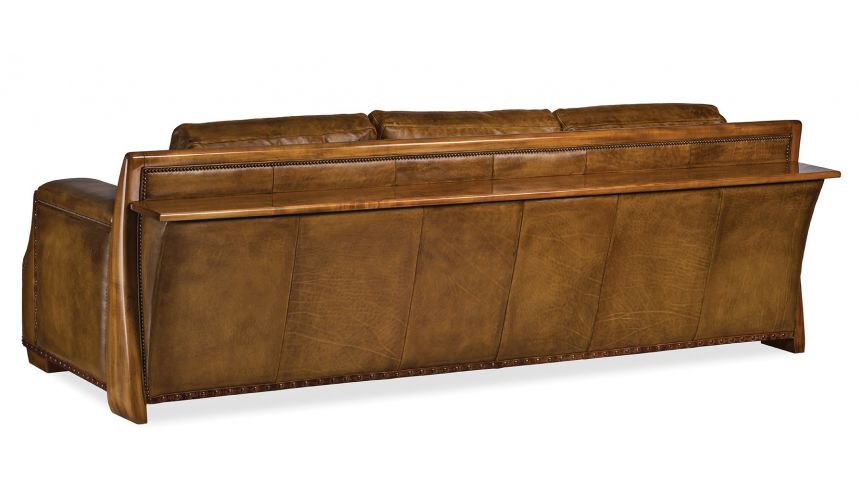 SOFA, COUCH & LOVESEAT Gorgeous Weathered Caramel Sofa