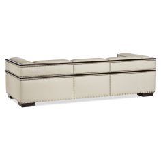 SOFA, COUCH & LOVESEAT Elegant Modern and Geometric Off-White Sofa 2