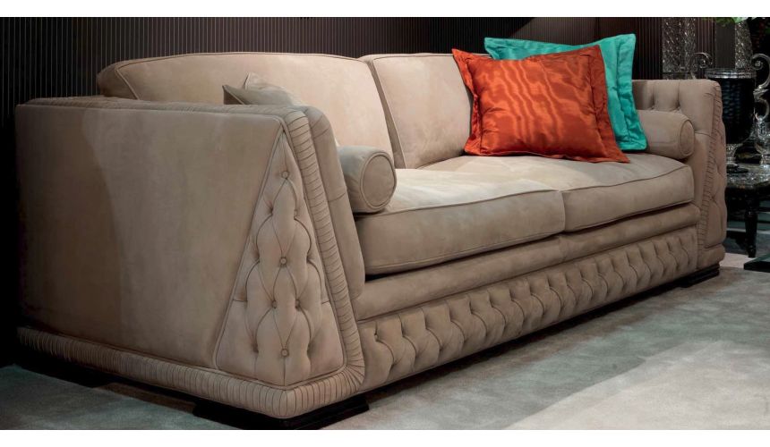 SOFA, COUCH & LOVESEAT Luxurious and Plush Warm Stone Furniture Set