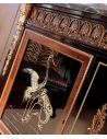 Breakfronts & China Cabinets Elegant Coral Lake at Midnight Furniture Set