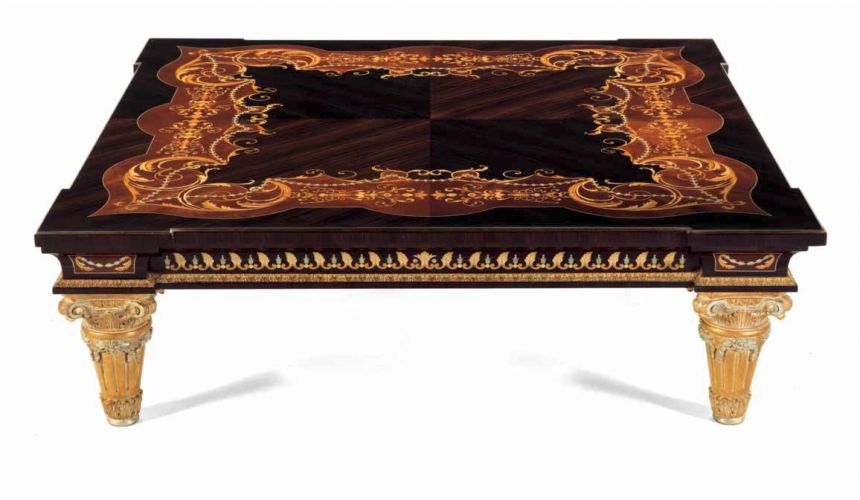 Breakfronts & China Cabinets Elegant Coral Lake at Midnight Furniture Set