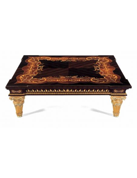 Breakfronts & China Cabinets Elegant Coral Lake at Midnight Furniture Set