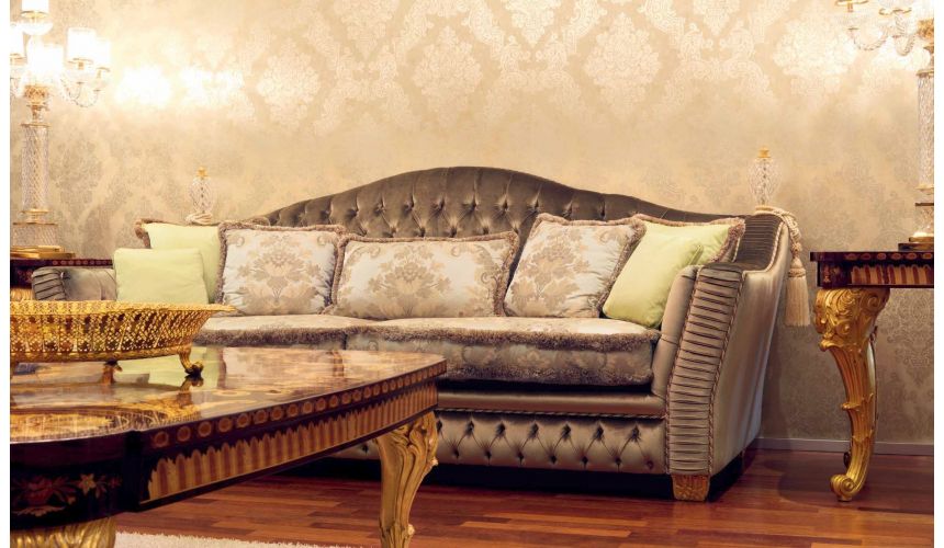 SOFA, COUCH & LOVESEAT Elegant Jungle Treasures Living Room Furniture Set