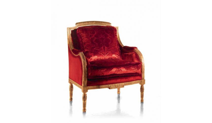 SOFA, COUCH & LOVESEAT Deluxe and Royal Scarlet Seating Set