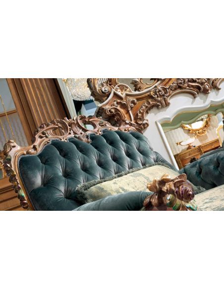 Queen and King Sized Beds Beautiful Neptune's Waves Living Room Furniture Set