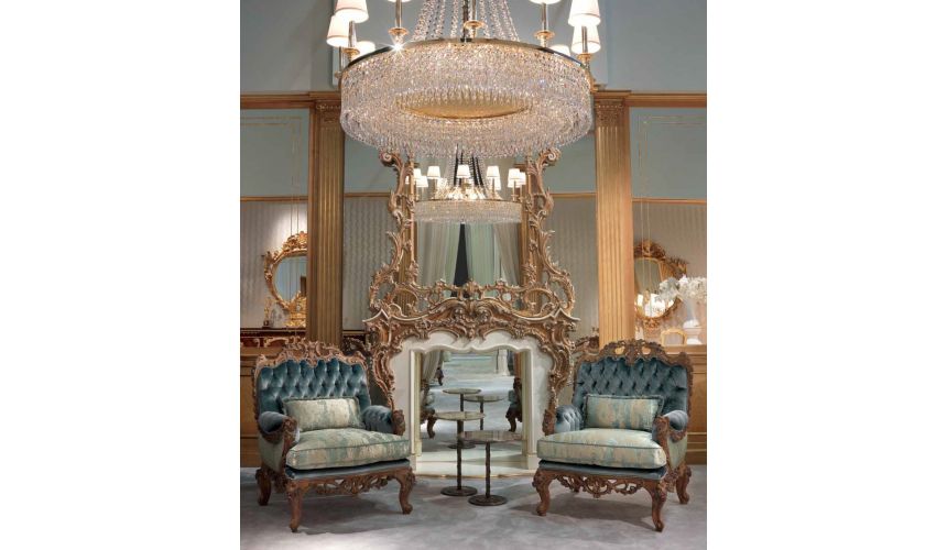 Queen and King Sized Beds Beautiful Neptune's Waves Living Room Furniture Set