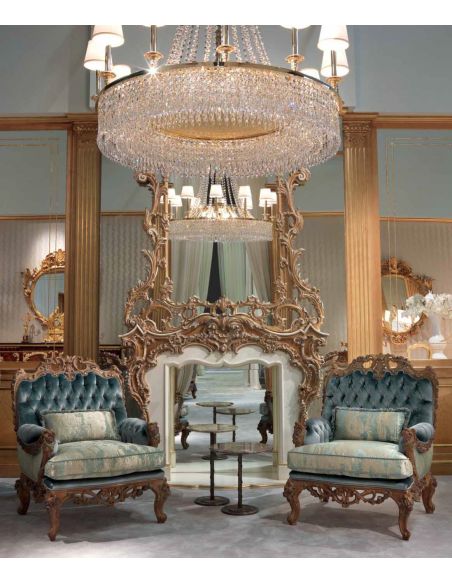 Queen and King Sized Beds Beautiful Neptune's Waves Living Room Furniture Set