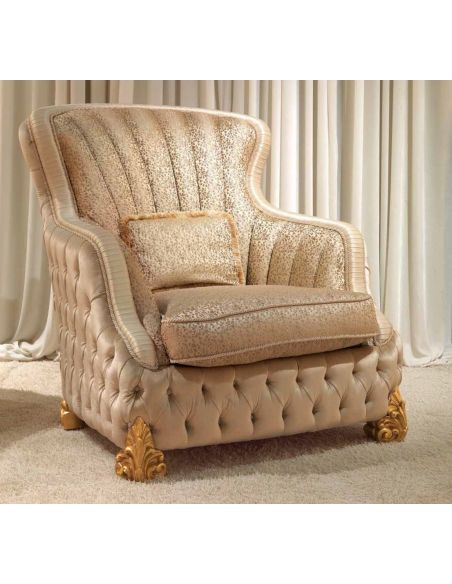 Queen and King Sized Beds Luxurious Golden Grecian Bedroom Furniture Set