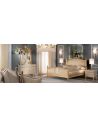 Queen and King Sized Beds Royal and Pure Golden Bedroom Furniture Set