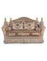 Queen and King Sized Beds Royal and Pure Golden Bedroom Furniture Set