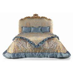 Queen and King Sized Beds Elegant Golden Blue Summer Sky Bed