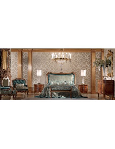 Queen and King Sized Beds Luxurious Waterfall Naiads Furniture Set