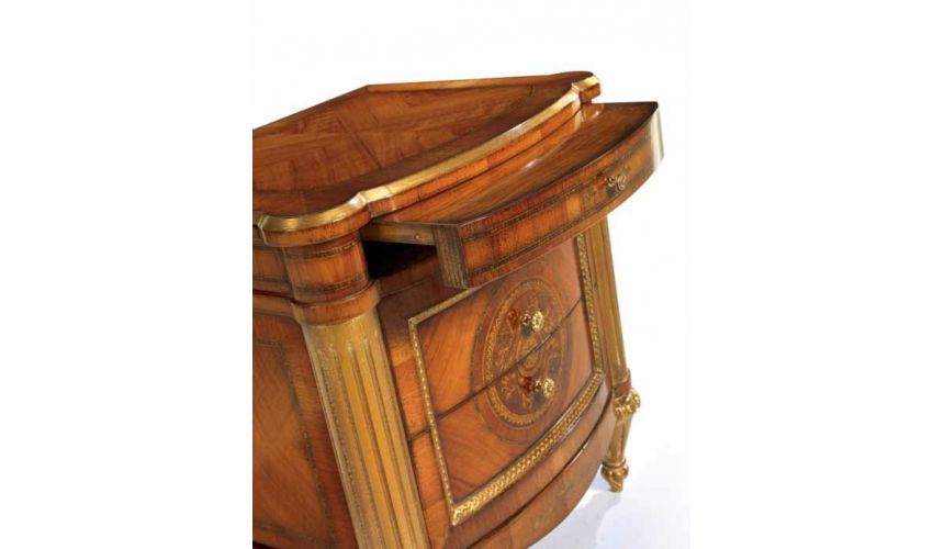 Queen and King Sized Beds Luxurious Waterfall Naiads Furniture Set