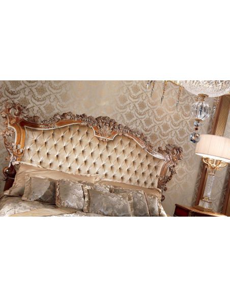 Queen and King Sized Beds Luxurious and Rustic Bronzed Fawn Bedroom Furniture Set