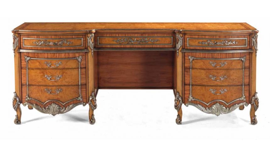Queen and King Sized Beds Luxurious and Rustic Bronzed Fawn Bedroom Furniture Set