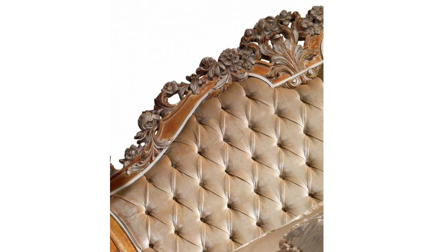 Queen and King Sized Beds Luxurious and Rustic Bronzed Fawn Bedroom Furniture Set