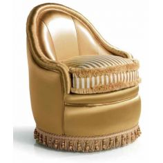 CHAIRS, Leather, Upholstered, Accent Stunning Precious Metals Furniture Set