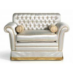 CHAIRS, Leather, Upholstered, Accent Stunning Precious Metals Furniture Set 2