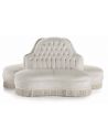 SETTEES, CHAISE, BENCHES Stunning and Chic First Snow Circular Sofa