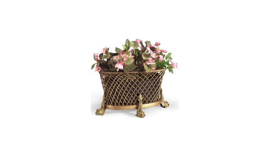 Other Home Accessories Gold Dolphin Planter