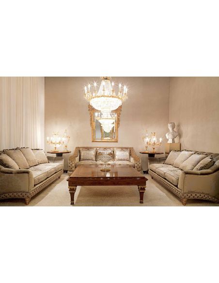SOFA, COUCH & LOVESEAT Gorgeous Champagne Pop Furniture Set