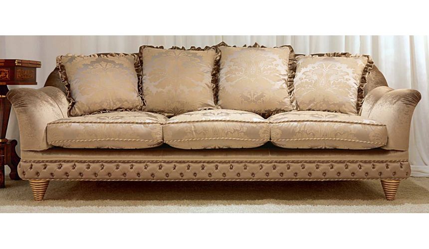 SOFA, COUCH & LOVESEAT Gorgeous Champagne Pop Furniture Set