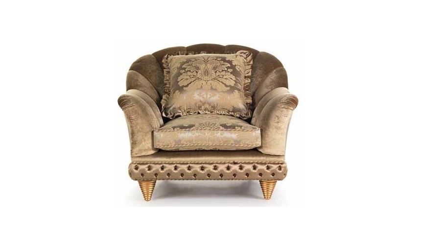 SOFA, COUCH & LOVESEAT Gorgeous Champagne Pop Furniture Set