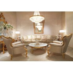 SOFA, COUCH & LOVESEAT High End and Elegant Plush Living Room Furniture Set 2