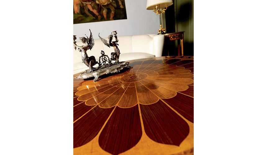 Round and Oval Coffee tables Deluxe Navigator's Guide Furniture Set