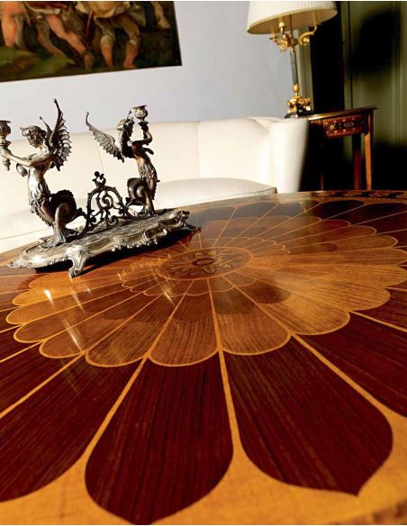Round and Oval Coffee tables Deluxe Navigator's Guide Furniture Set