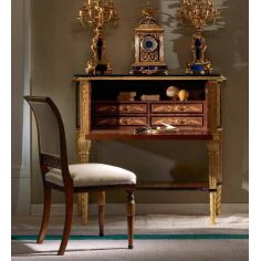 CHAIRS, Leather, Upholstered, Accent Gorgeous Birds of Color Furniture Set 2