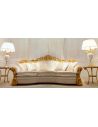 SOFA, COUCH & LOVESEAT High End Golden and Ruffled Angelic Living Room Furniture Set