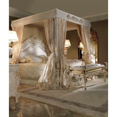 Queen and King Sized Beds Gorgeous Artemis Moonlight Ivory Bedroom Furniture Set